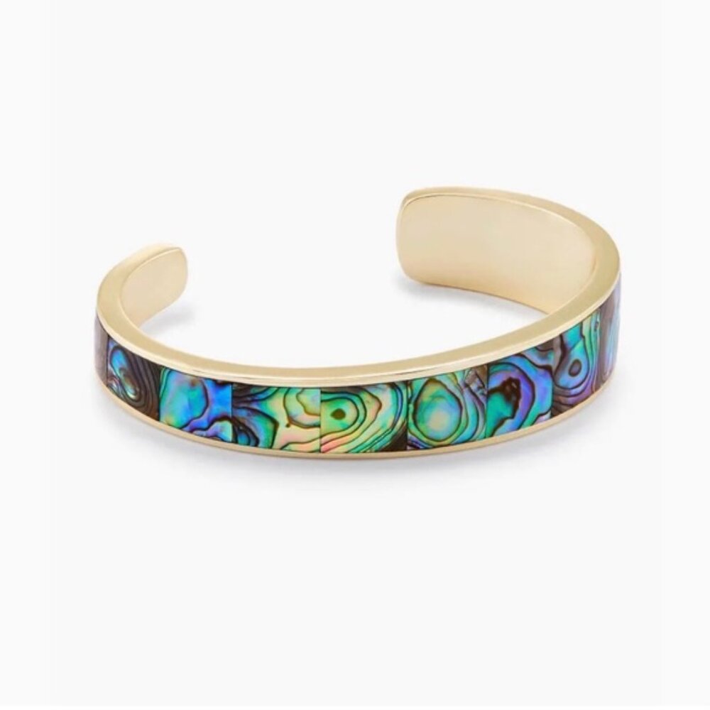 Kendra Scott Serena Cuff Bracelet in Abalone Shell